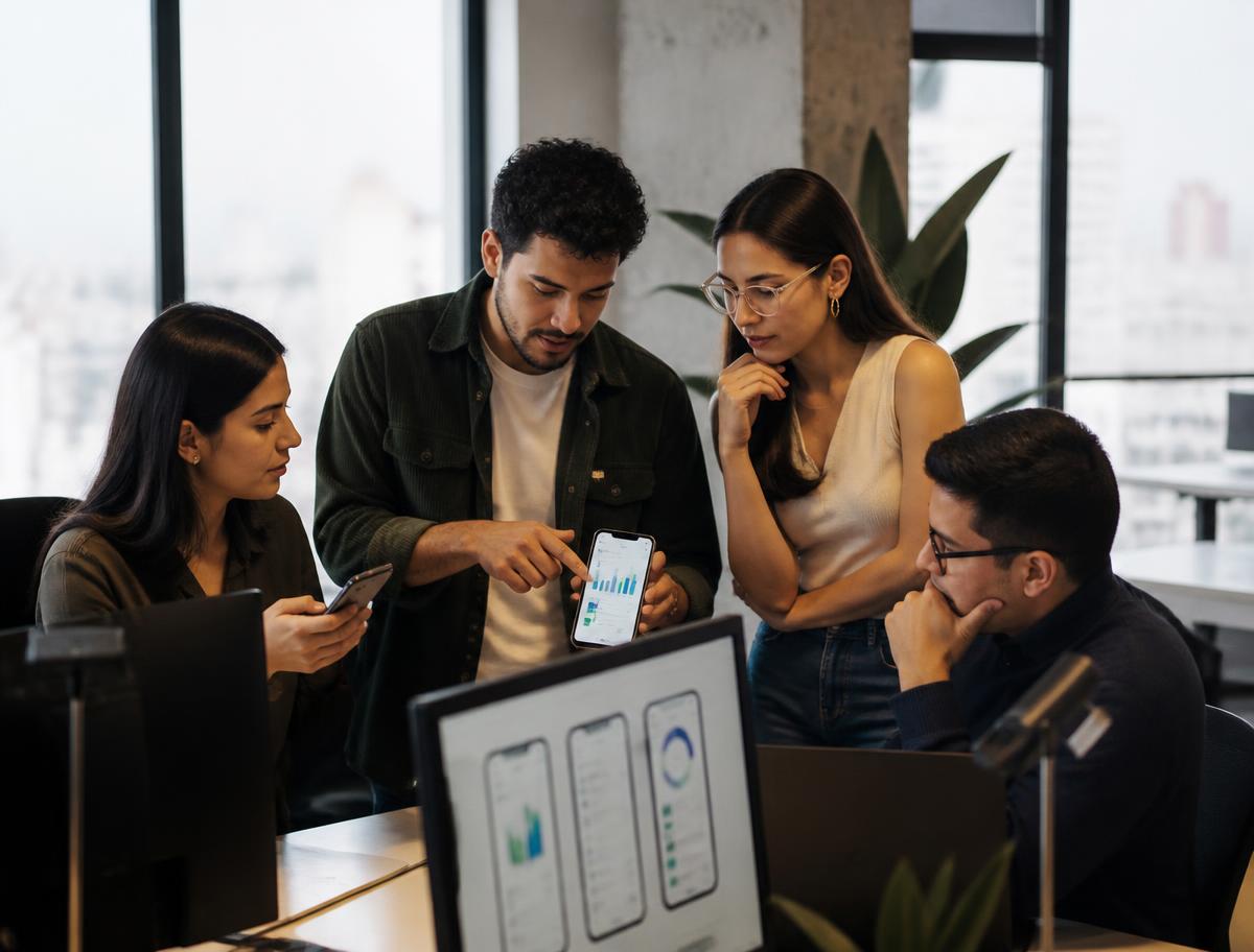 Empresa del sector fintech e inclusión financiera en operación