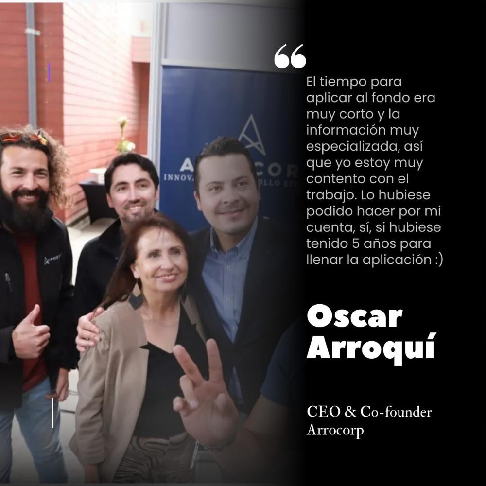 Testimonio de ARROCORP